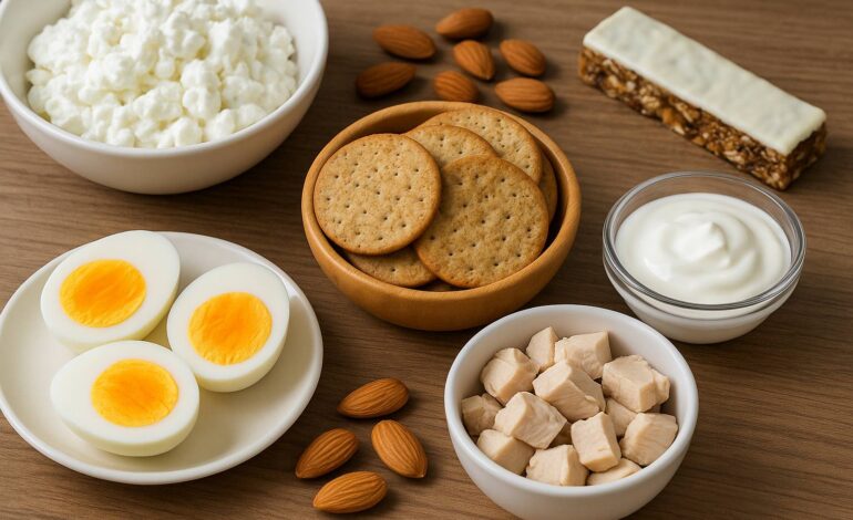 Ara Öğünlerde Tüketilebilecek Protein Ağırlıklı Seçenekler