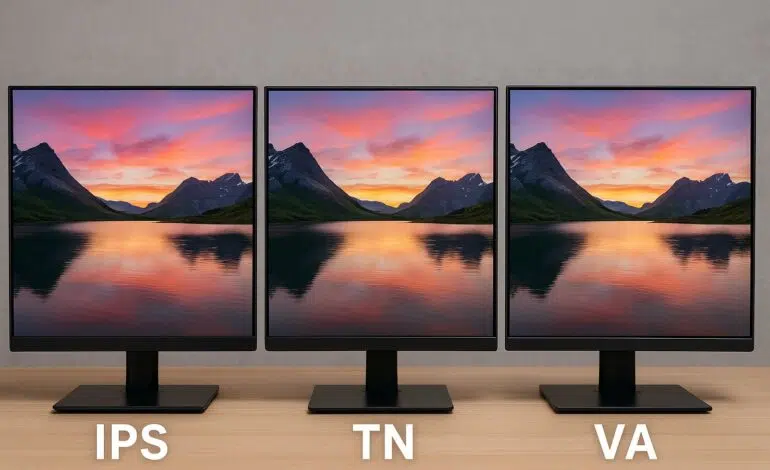 Monitör Seçimi: IPS, TN ve VA Panel Farkları Nelerdir?